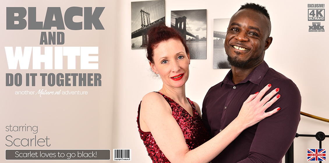 Mature Scarlet Wants a Big Hard Black Cock to Please Her