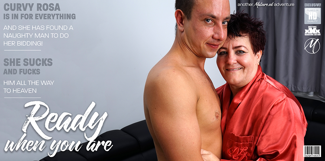 Horny BBW Is in for a Cock to Please Her Shaved Pussy in the Shower and in Bed