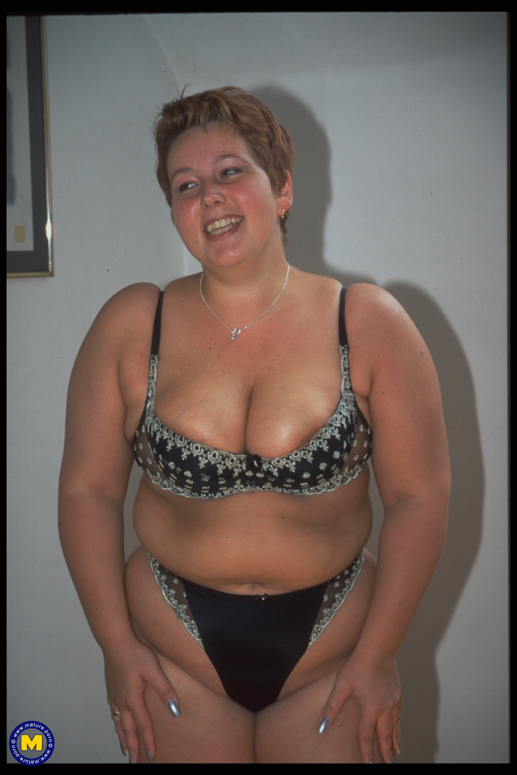 Nude curvy mature