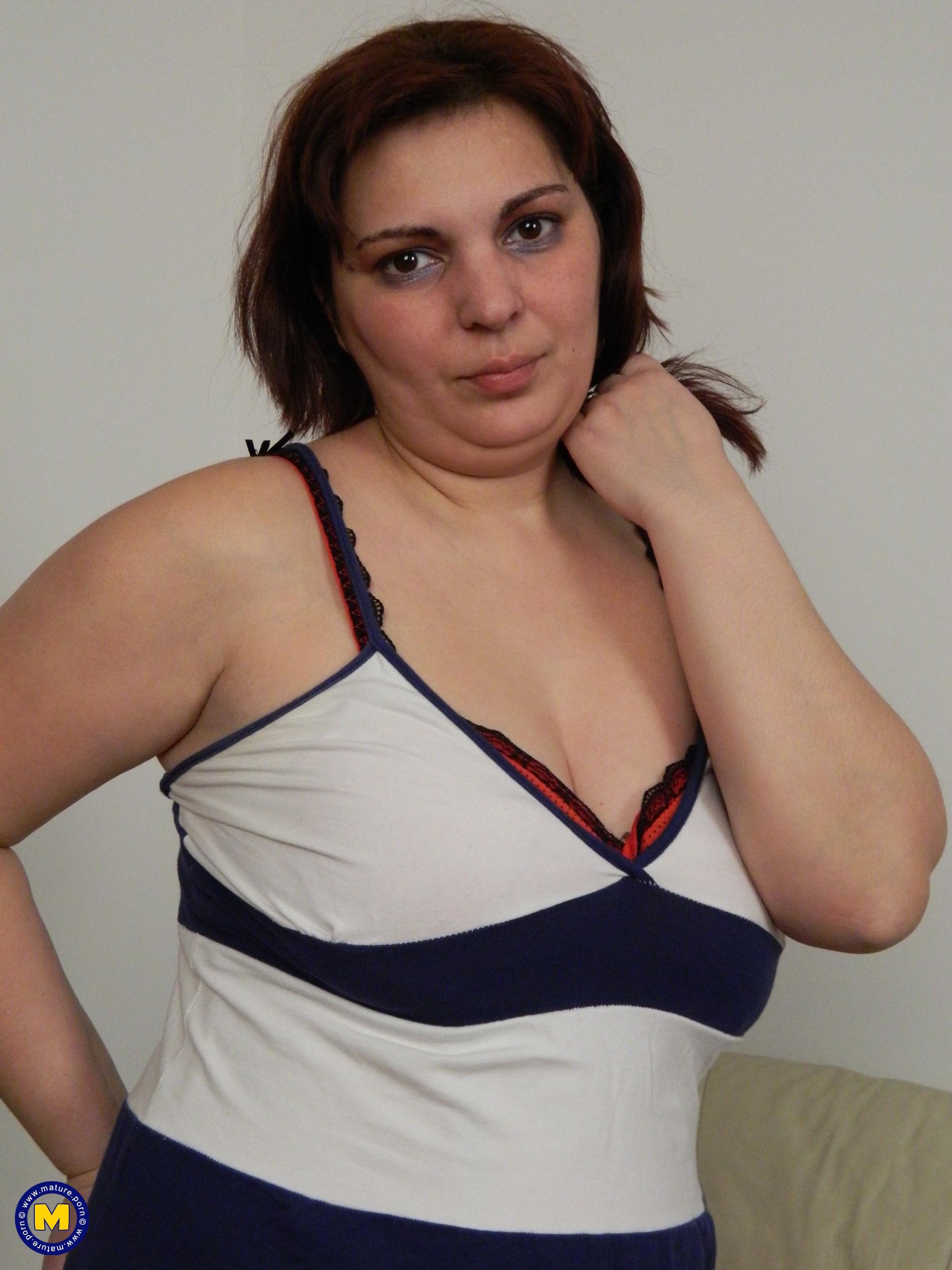 Mature Lady with Big Breasts