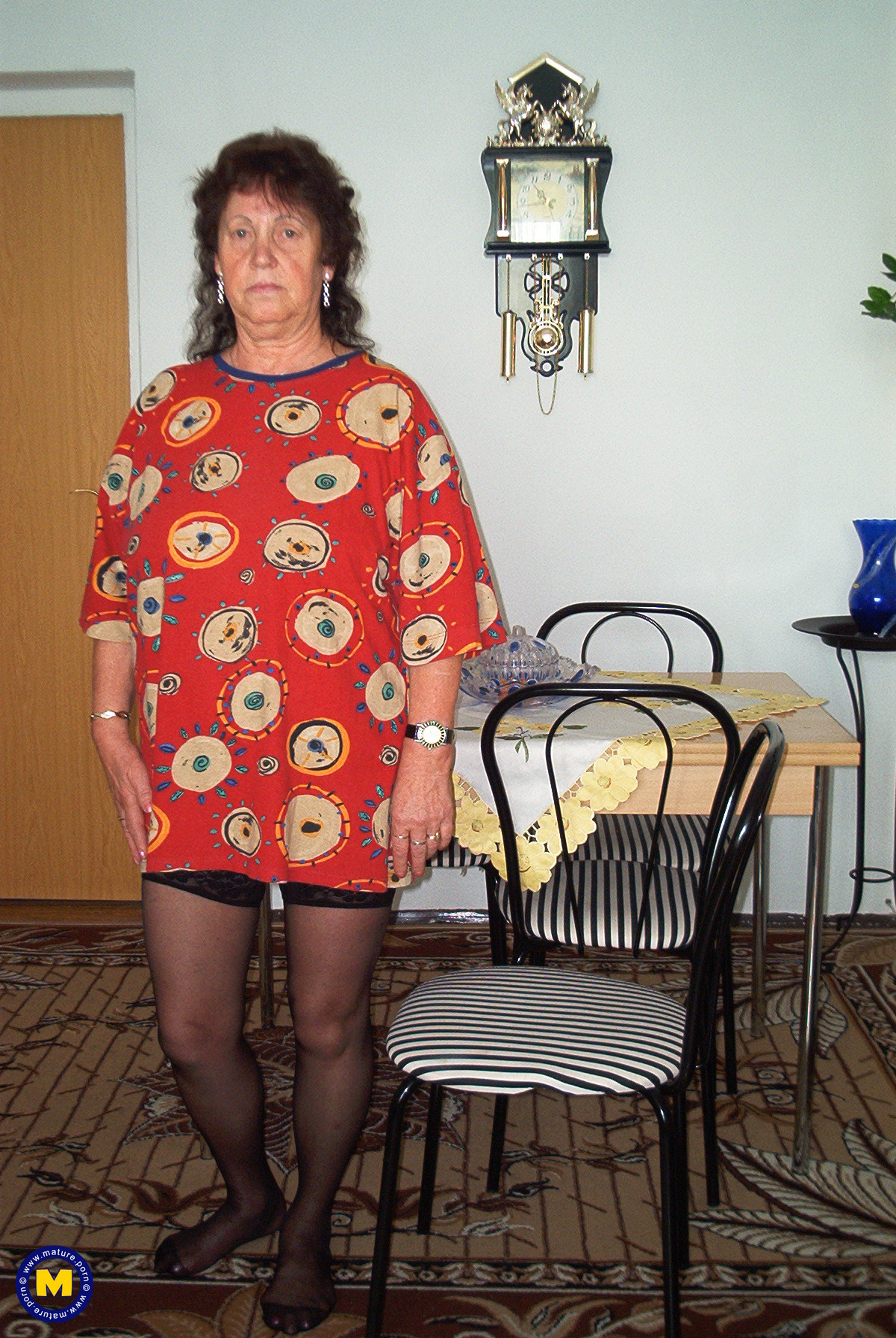 Mature Woman Doing Naughty Stuff