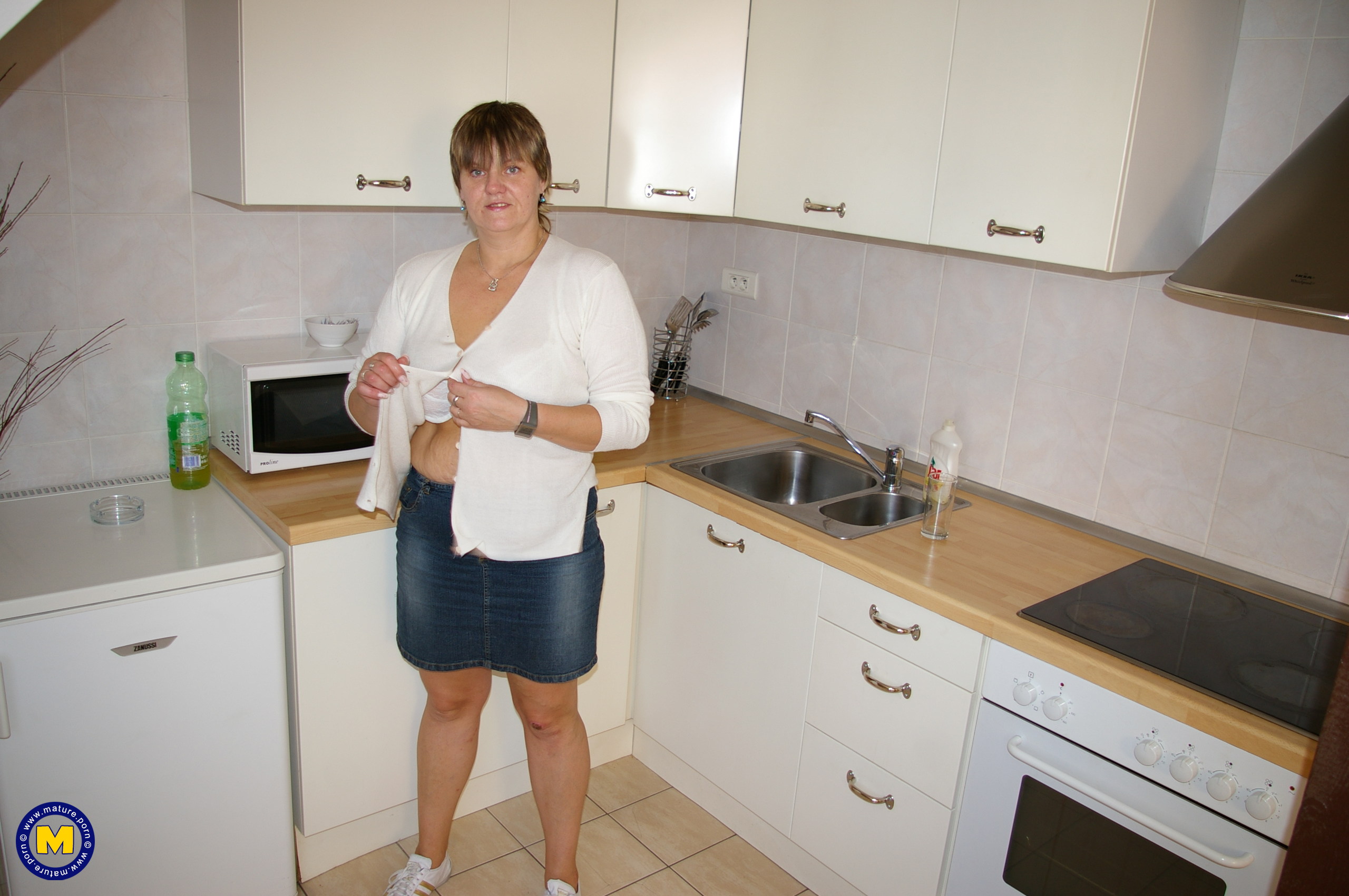 Chubby Housewife Freida Fucked By Her Neighbour While Her Husband Slept