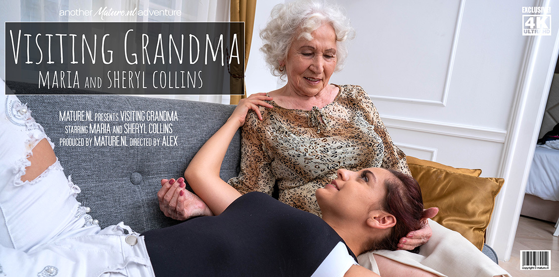 Hit Firmly Breasted Babe Having Sex with a Very Naughty Granny