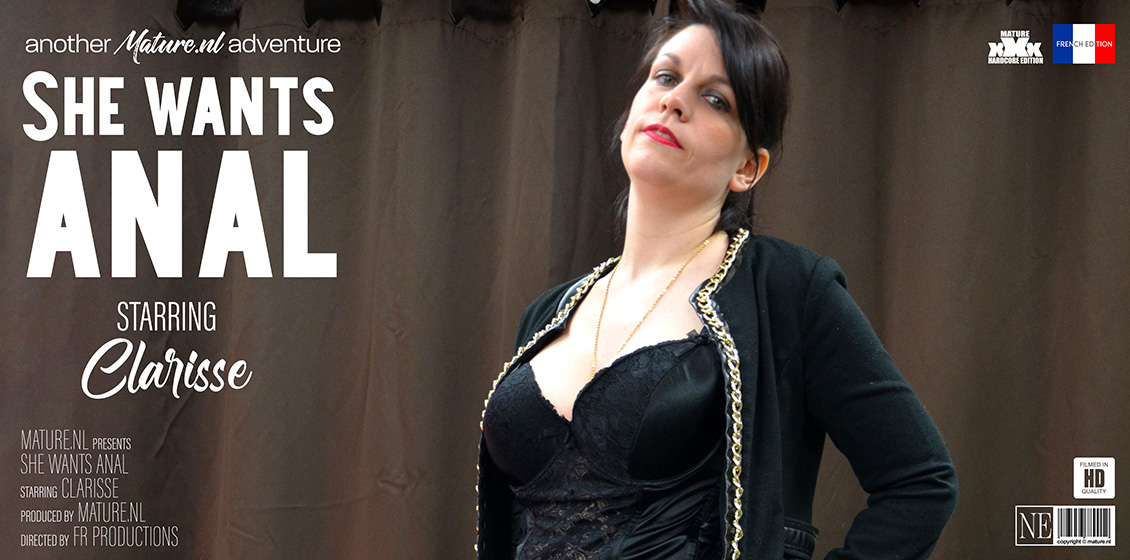 Housewife Clarisse Wants It Up the Ass and Then Some...