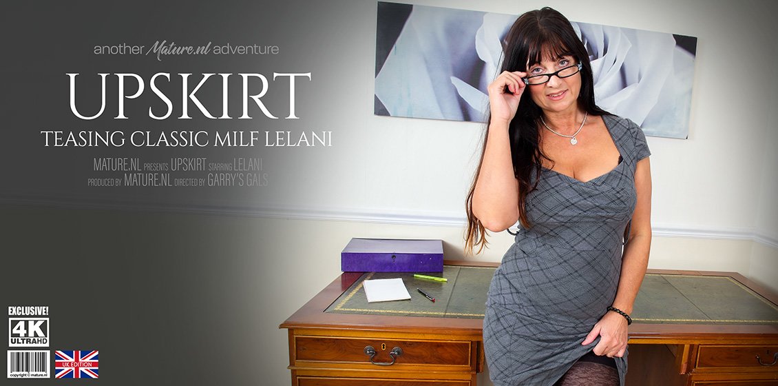 Classic MILF Lelani loves to tease and play with her wet pussy