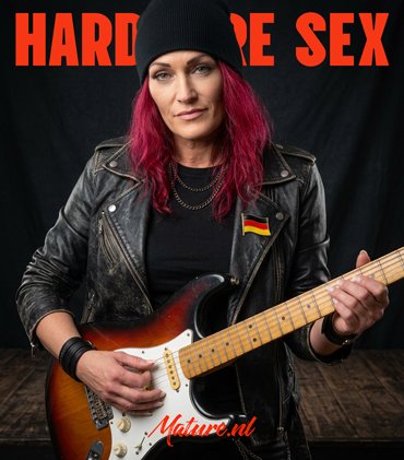 45 Year Old German MILF Jolie Noir Fucks Her Guitar Teacher